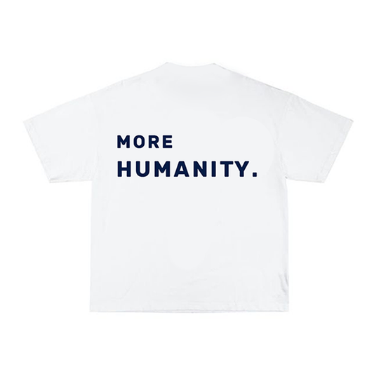 Boxy T-shirt (MORE HUMANITY.)